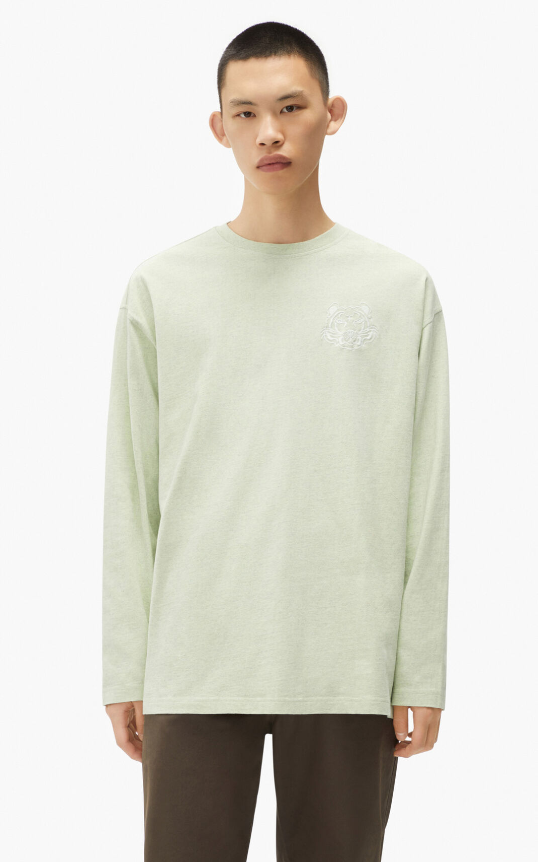 Camiseta Kenzo RE Masculino - Verdes | 521TROCAV